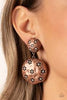 Industrial Fairytale Copper Clip-on Earrings