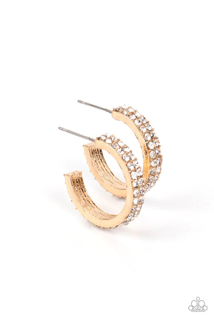 Positively Petite Gold Hoop Earring