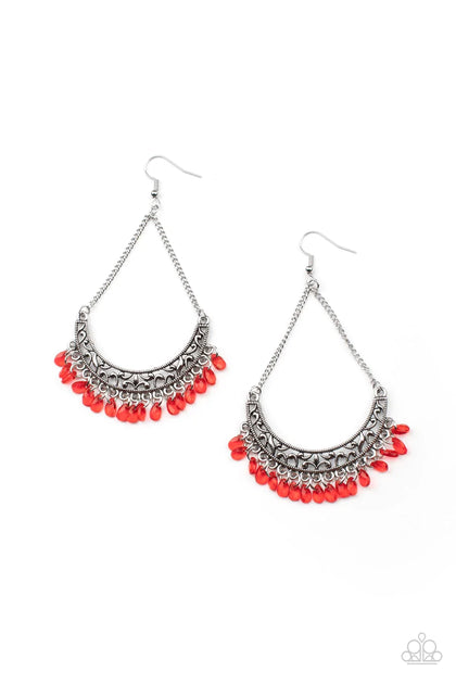 Orchard Odyssey Red Earrings