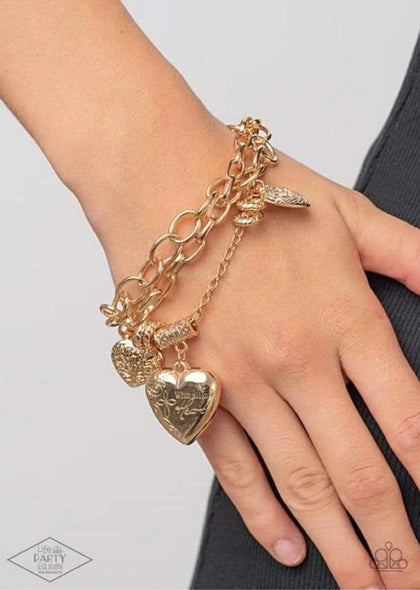 After My Own Heart Gold Bracelet