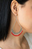 Orchard Odyssey Red Earrings