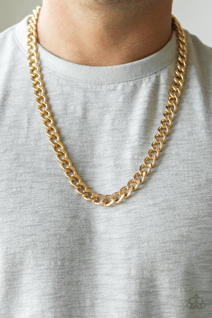 Alpha Gold Necklace