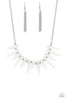 Ice Age Intensity White Necklace