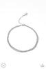 If You Dare Silver Choker Necklace